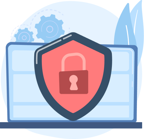 Security Lock Illustration